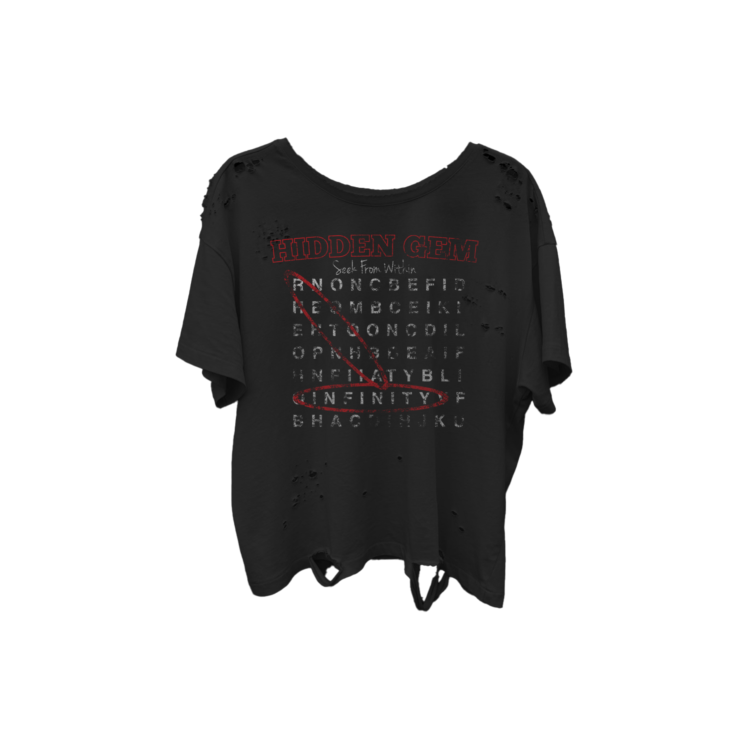Black "HIDDEN GEM" Tee