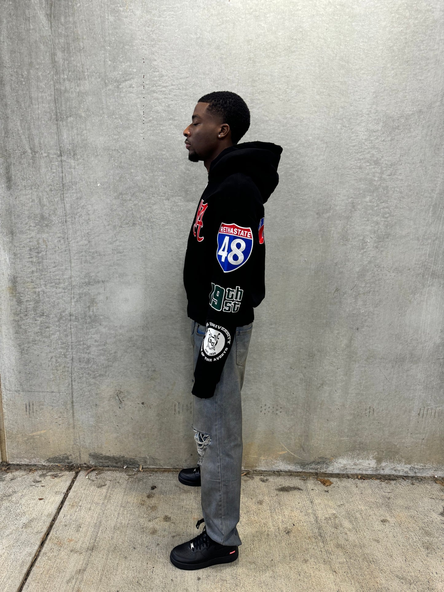 Black "Foundation" Jacket