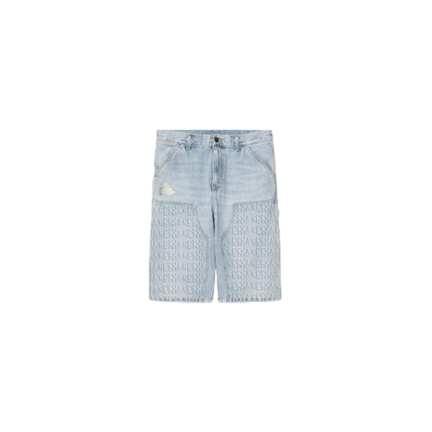 "Retha Classic" Carpenter Denim Shorts